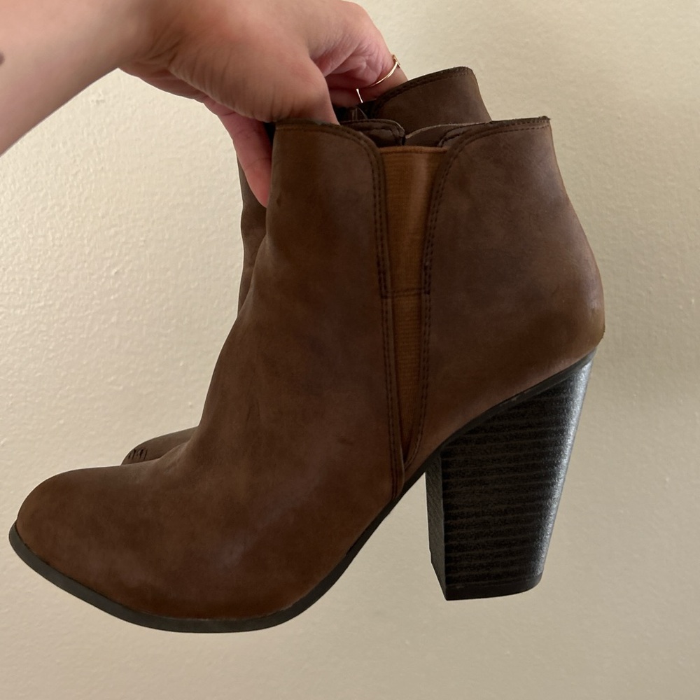 Brown boots